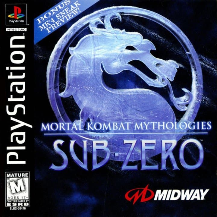 Cover art for Mortal Kombat Mythologies: Sub-Zero