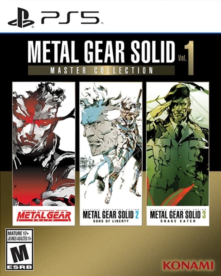 Cover art for Metal Gear Solid: Master Collection Vol. 1