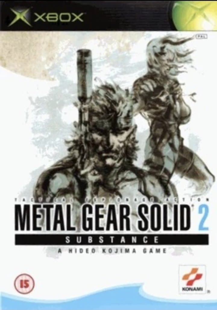 Cover art for Metal Gear Solid 2: Substance