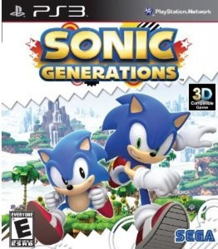 Cover art for Sonic Generations