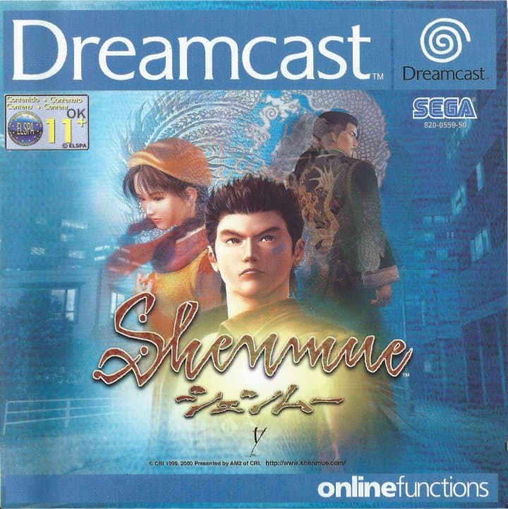 Cover art for Shenmue