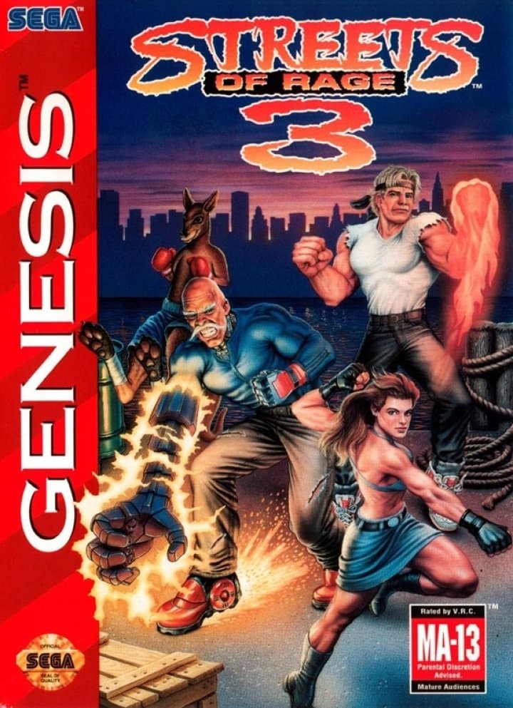 Cover art for Streets of Rage 3