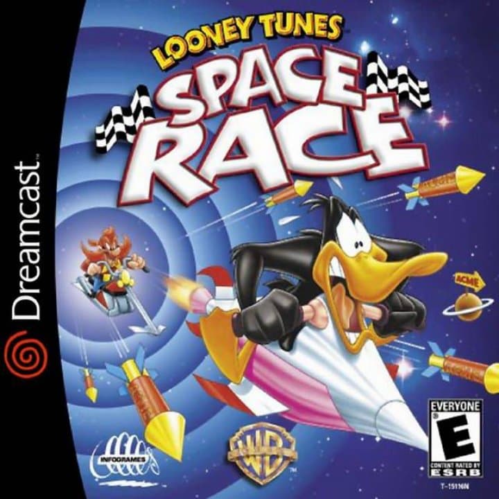 Cover art for Looney Tunes Space Race