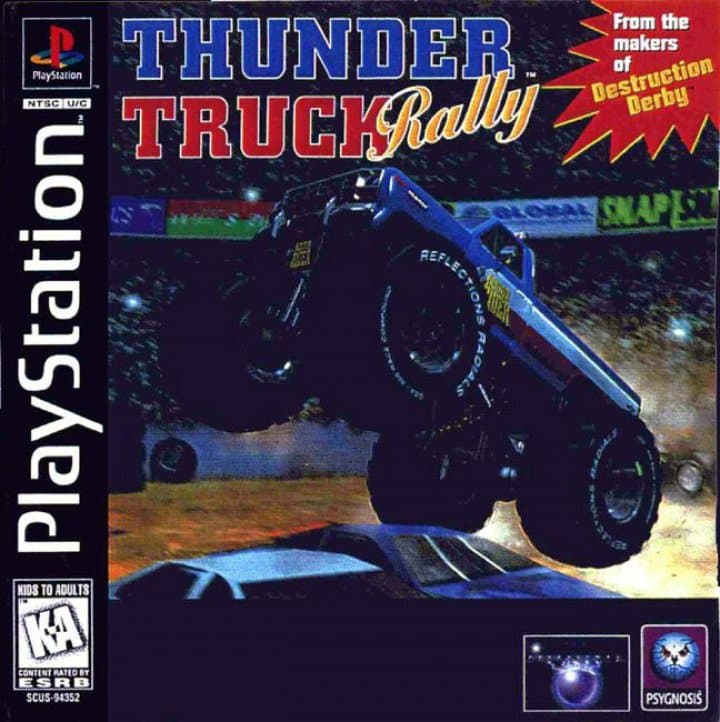 Cover art for Thunder Truck Rally