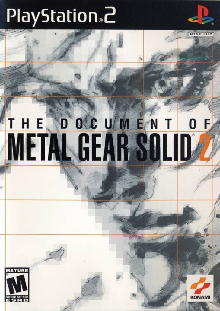 Cover art for Document of Metal Gear Solid 2
