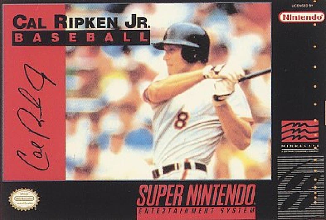 Cover art for Cal Ripken Jr. Baseball