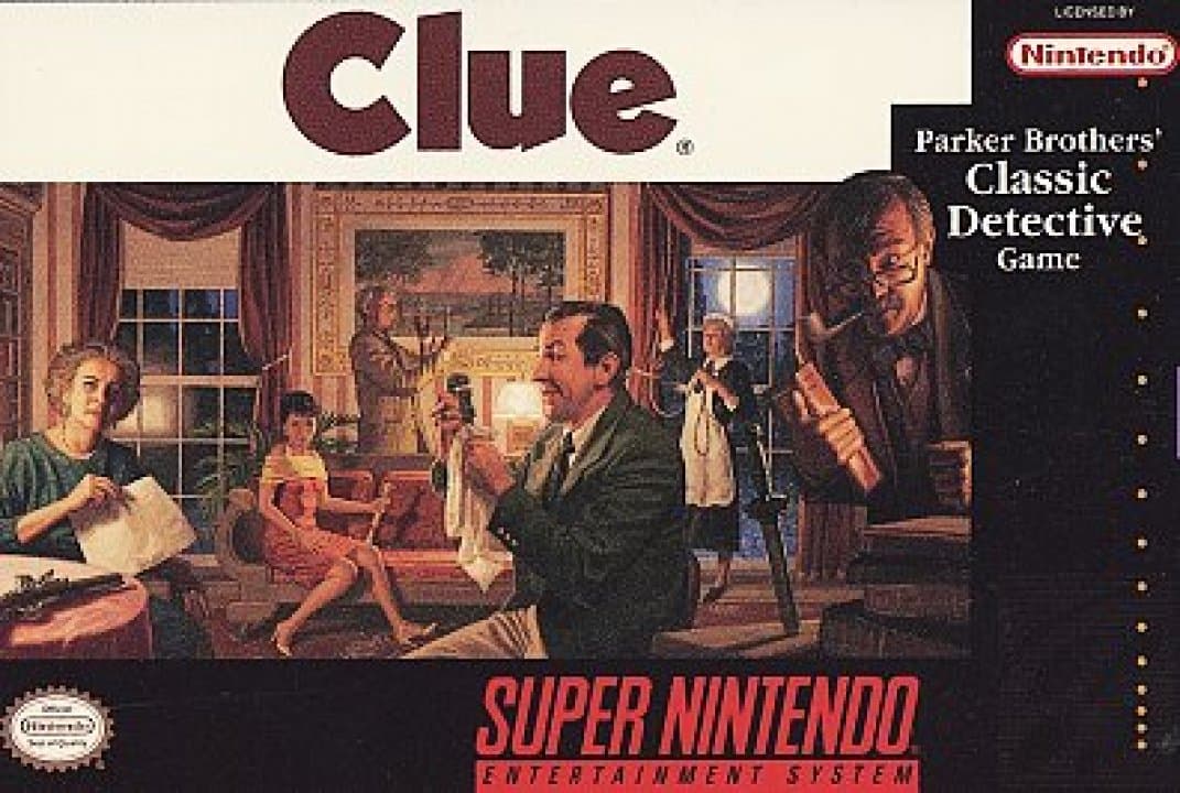 Cover art for Clue
