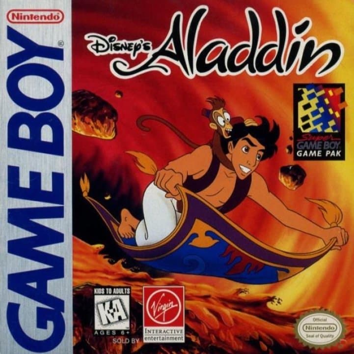 Cover art for Disney's Aladdin
