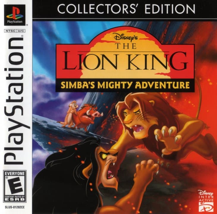 Cover art for The Lion King Simbas Mighty Adventure