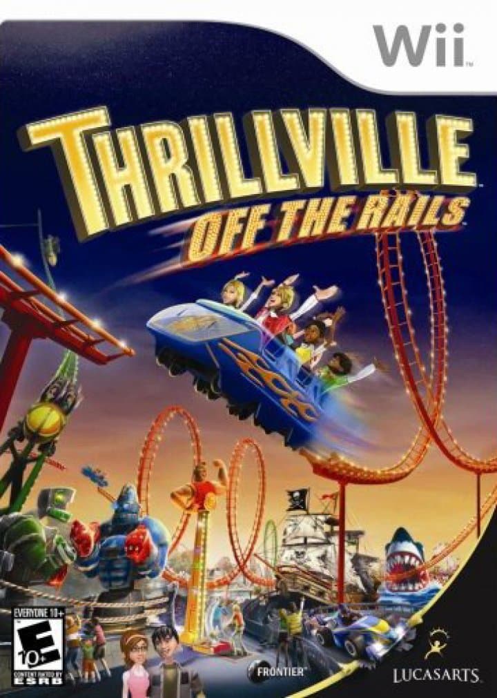 Cover art for Thrillville: Off the Rails