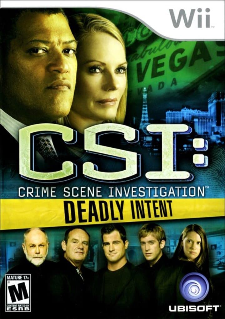 Cover art for CSI: Crime Scene Investigation: Deadly Intent