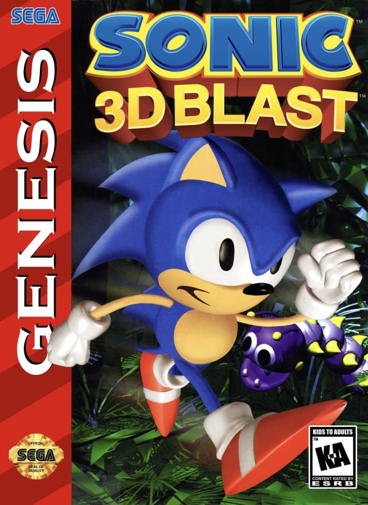 Cover art for Sonic 3D