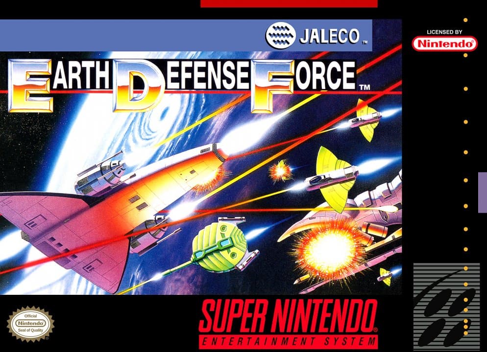 Cover art for Earth Defense Force