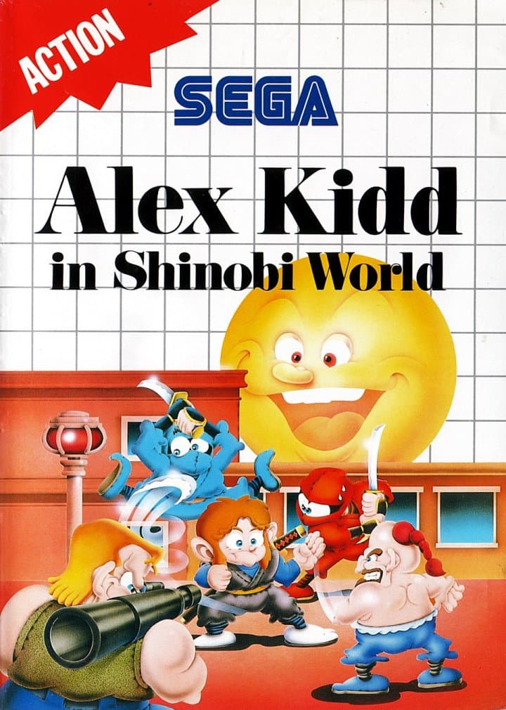 Cover art for Alex Kidd in Shinobi World