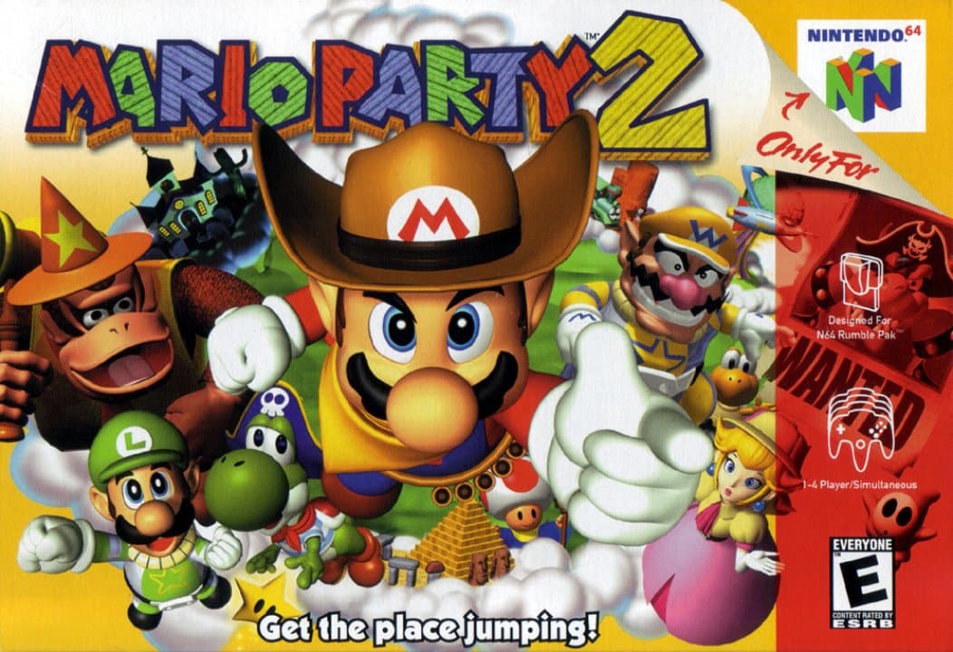 Cover art for Mario Party 2