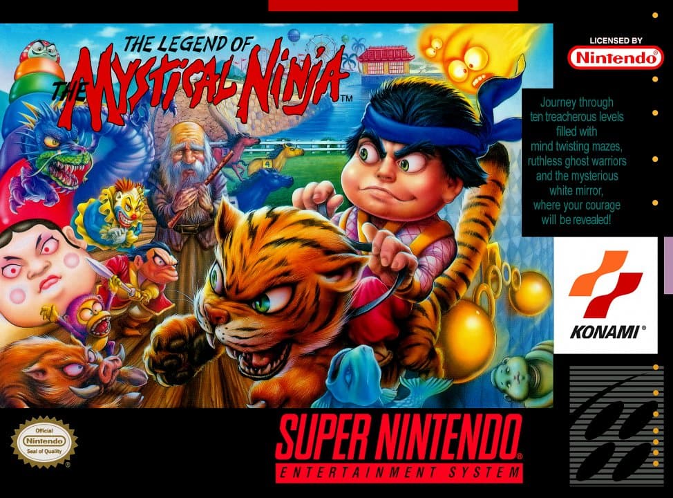 Cover art for Legend of the Mystical Ninja