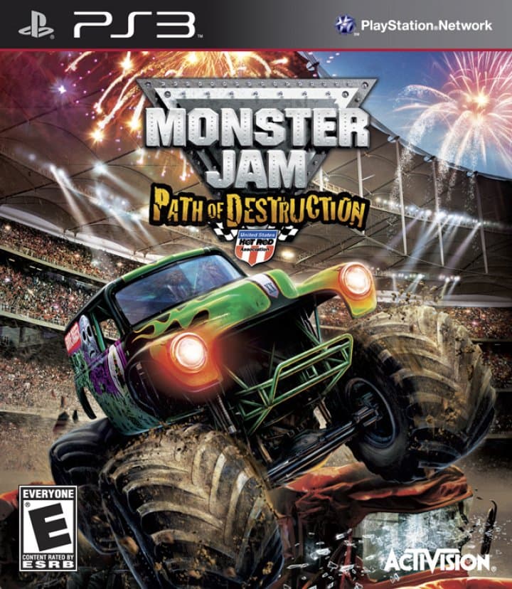 Cover art for Monster Jam: Path of Destruction with Wheel