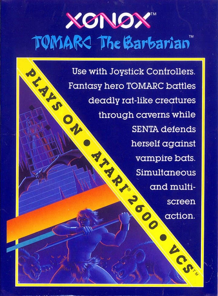 Cover art for Tomarc the Barbarian & Motocross Racer