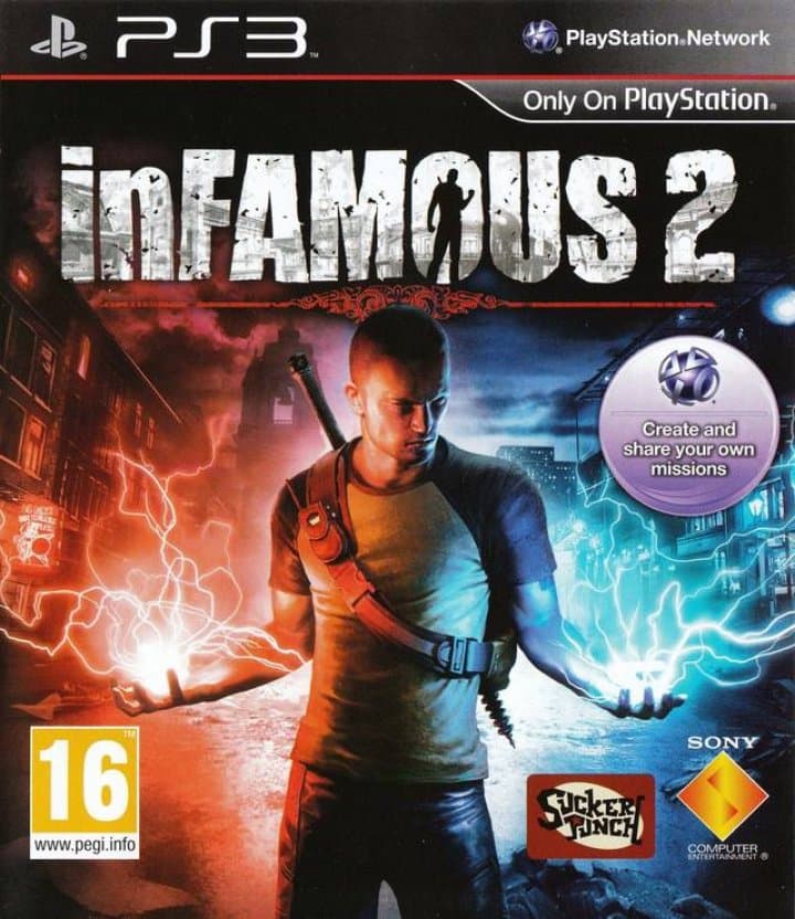 Cover art for Infamous 2