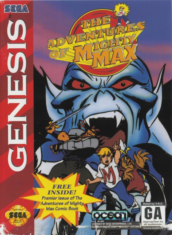 Cover art for Adventures of Mighty Max