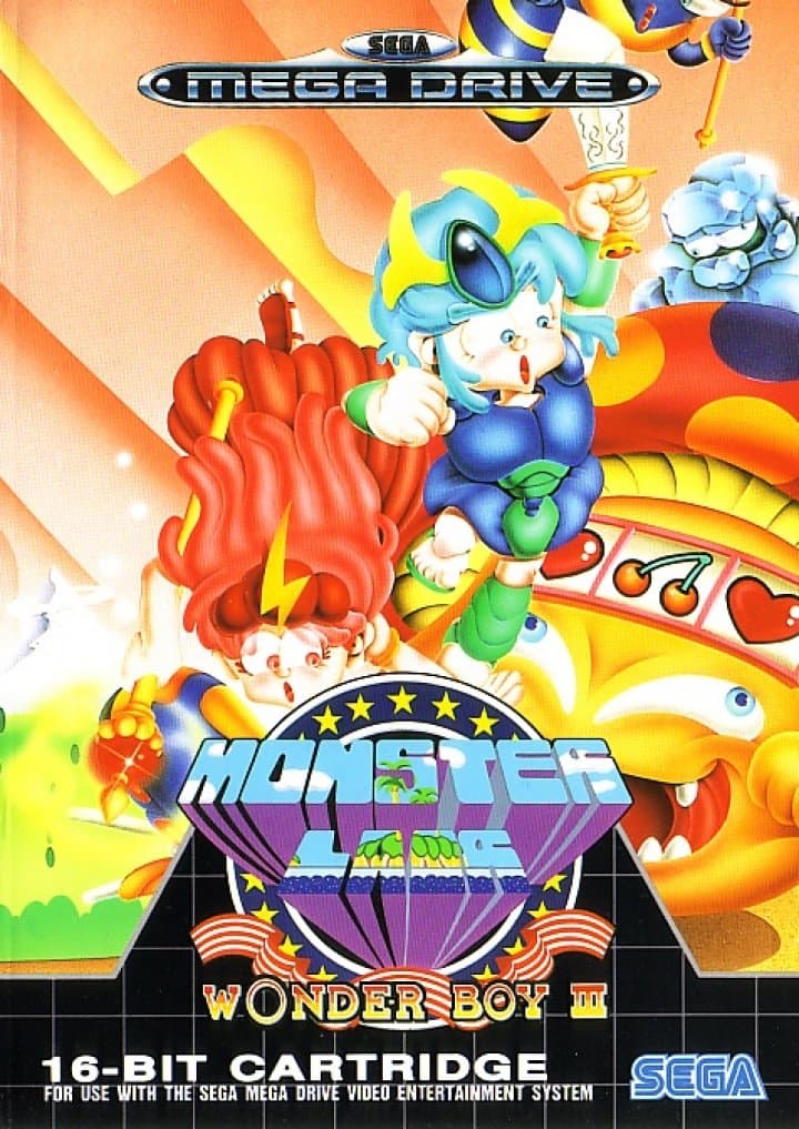 Cover art for Wonder Boy III: Monster Lair
