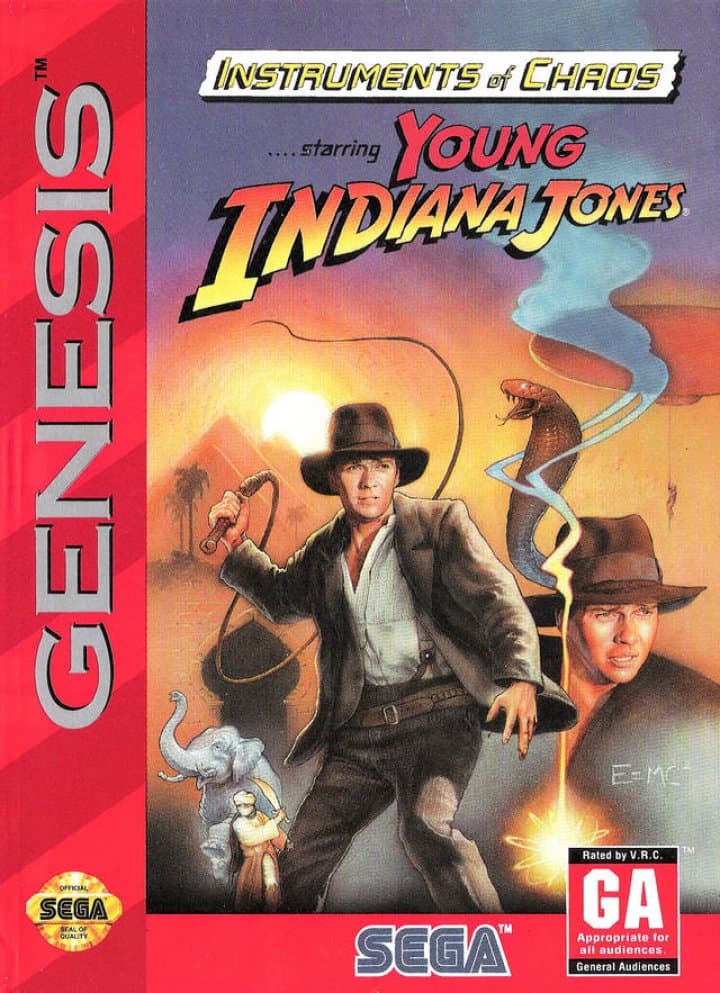 Cover art for Instruments of Chaos Starring Young Indiana Jones