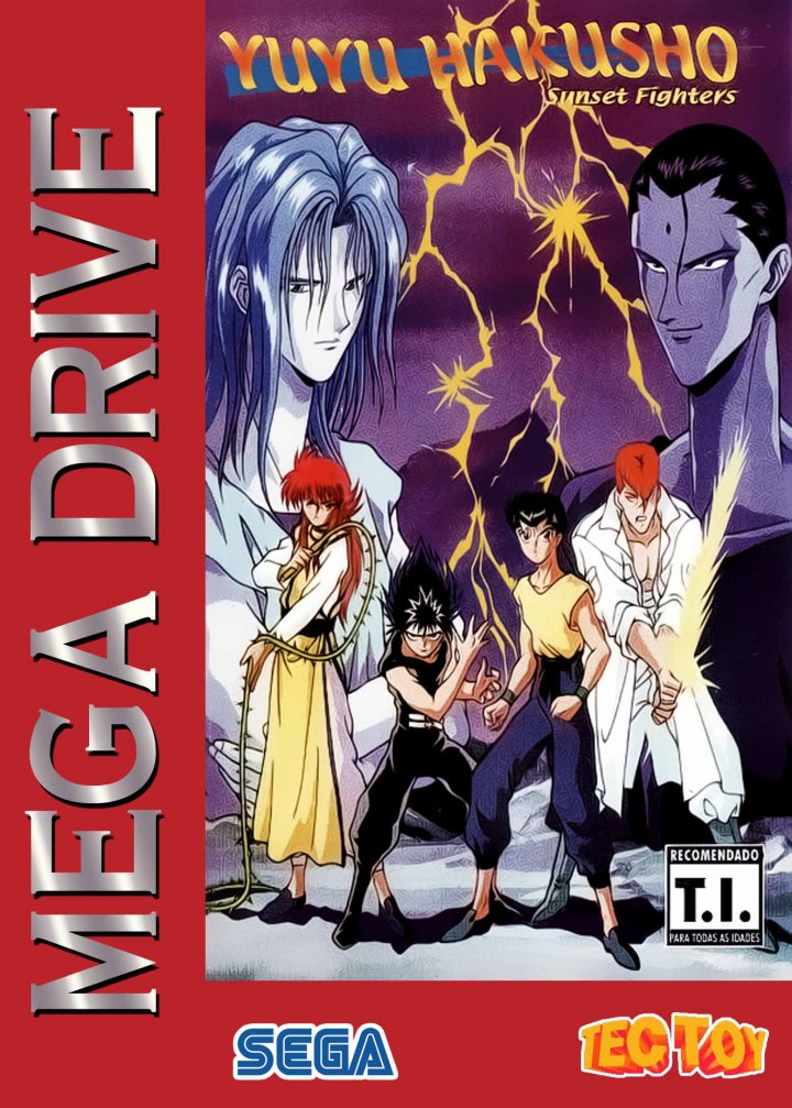 Cover art for Yu Yu Hakusho: Sunset Fighters