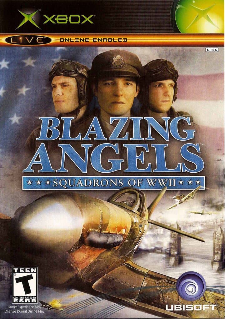 Cover art for Blazing Angels Squadrons of WWII