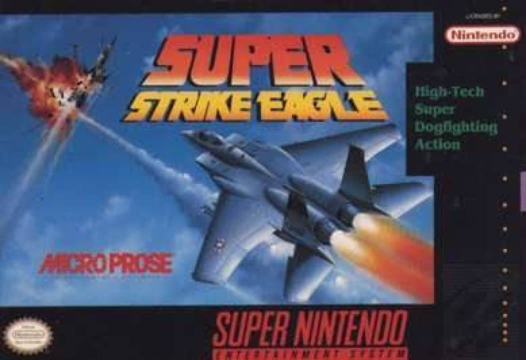 Cover art for Super Strike Eagle