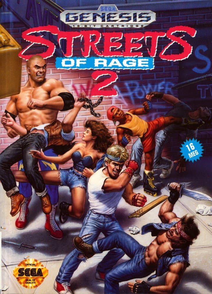 Cover art for Streets of Rage 2